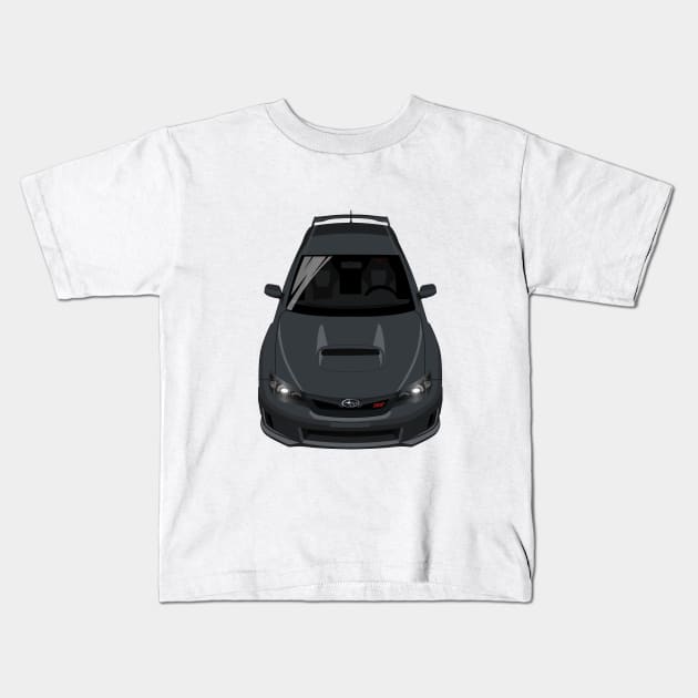 Impreza WRX STI 2008-2014 - Grey Kids T-Shirt by jdmart